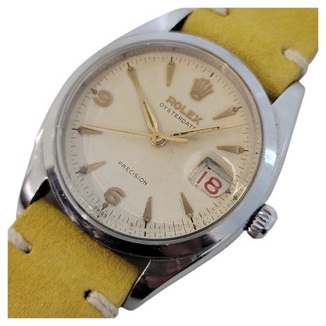 rolex 1950s mens oysterdate watch|vintage ladies Rolex watches 1950s.